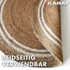 Jute teppich rund - jute,