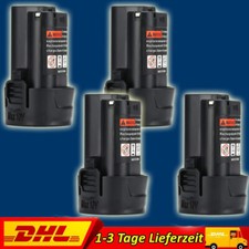 1-4x 3,0Ah 4000mAh Für Bosch Professional GBA 12V Akku BAT411 Li-ion GSR,BAT412