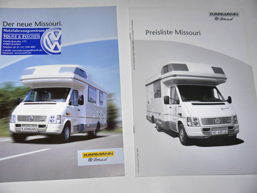 Prospekt broschüre - vw, /