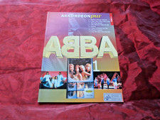 ABBA 1 Akkordeon pur Noten (Titel siehe Beschreibung)