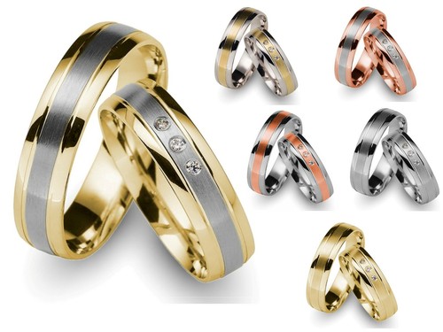 Paar trauringe gold 333 - gold,
