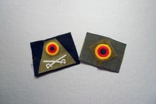 BW - HEER - LUFTWAFFE - MARINE - AUFNÄHER KOKARDE m. SCHWERTER f. FELDMÜTZE USW 