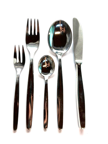 Versilbertes besteck - besteck, 6