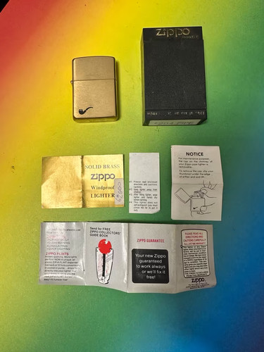Zippo solid brass pipe - zippo,
