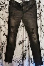 Schwarze Jack and Jones Ripped Jeans Sehr Guter Zustand