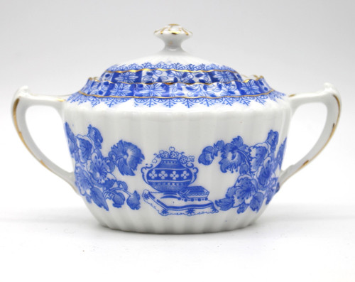 Zuckerdose tuppack china blau - zuckerdose,