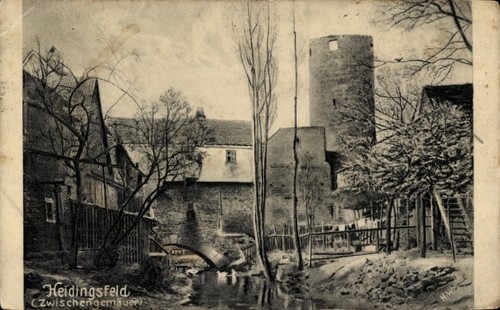 Heidingsfeld würzburg am - ak,