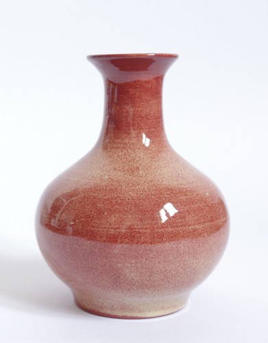Vase braun keramik handarbeit - braun,