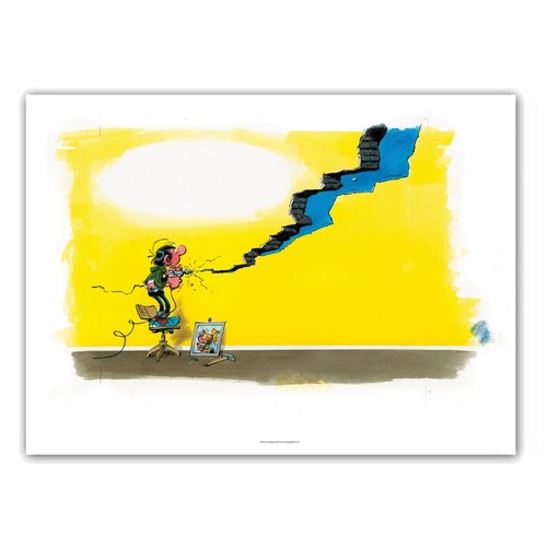 Poster offset gaston - poster,