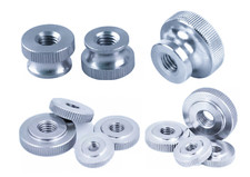 Verzinkte Kohlenstoffstahl gerändelte Daumenmutter für Schrauben - M3 M4 M5 M6 M8