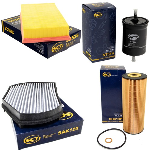 Filter set sct - filter, kraftstoff-