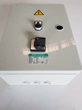 Drehzahlregler 5 Stufen-Trafo Steuergerät für Lüfter Ventilator 400V 7A IP65 LED