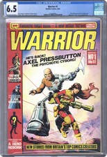 Warrior UK #1 CGC 6.5 1982