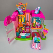 Polly Pocket™ Surf Villa Haus mit Figuren & Auto 2003 Mattel