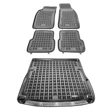 Satz Fußmatten und Matte für