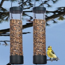 2x Vogelfutterstation Metall