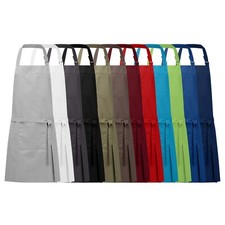 Schürze Kochschürze Latzschürze Vorbinder Kellner Grillschürze 100% Baumwolle