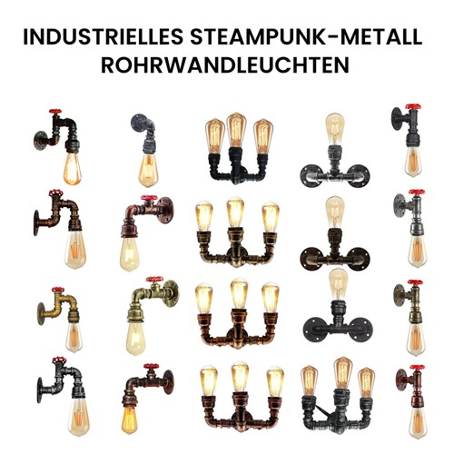 Steampunk pendelleuchte metall - pendelleuchte,