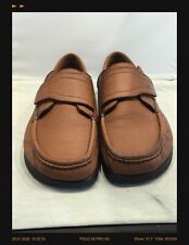 DANSKO Grand Luxe Herren Mokassin Freizeitschuhe hellbraun EUR 42 Klettverschl.