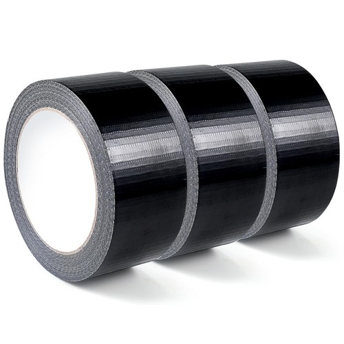 Panzertape schwarz rollen - schwarz, 3