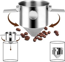 Doppelschicht Kaffee Filter