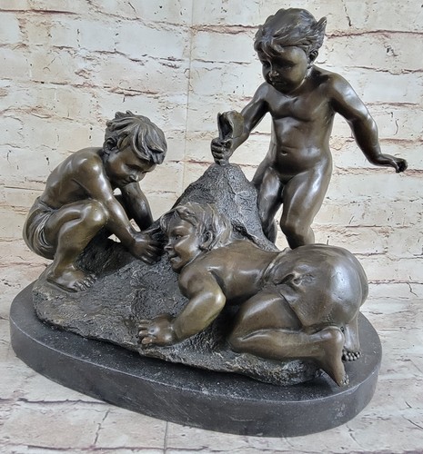 Bronze skulptur drei nackte - bronze,