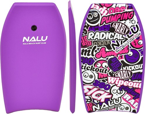 Nalu bodyboard w - c/w, leash