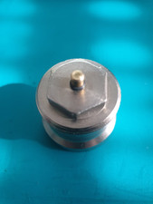 Heimeier 9700-24, Messing vernickelt Adapter für Heizungsventile, M30, Höhe ca.