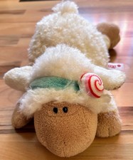 Nici Kuscheltier Jolly Mäh Schaf Candy, Haarband, creme beige, liegend ca. 30 cm