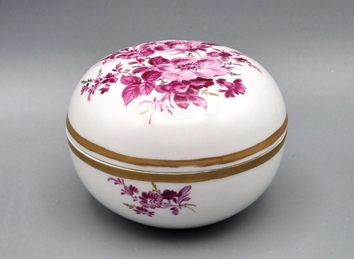 Meissen porzellan deckeldose - meissen,