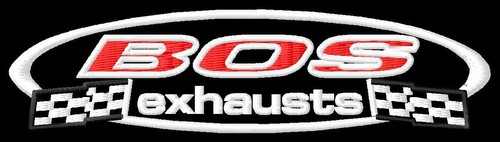 Aufnäher für bos - aufnäher, exhaust