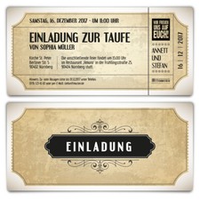 Taufe einladungskarten - taufe,