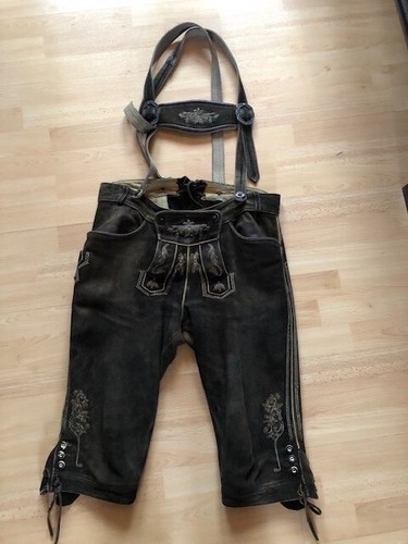 Herren trachtenlederhose - trachtenlederhose, gr