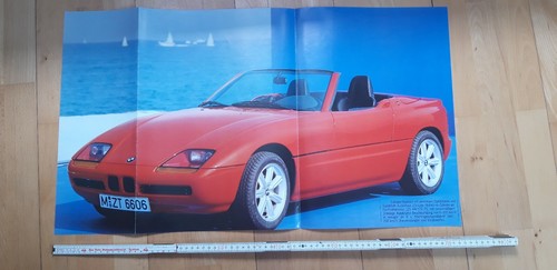Bmw roadster poster - bmw,