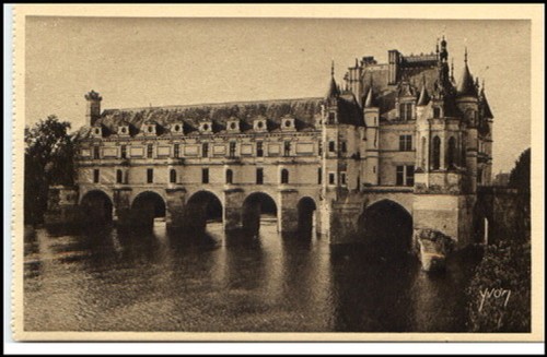 Chateau schloss chenonceaux - chateau,