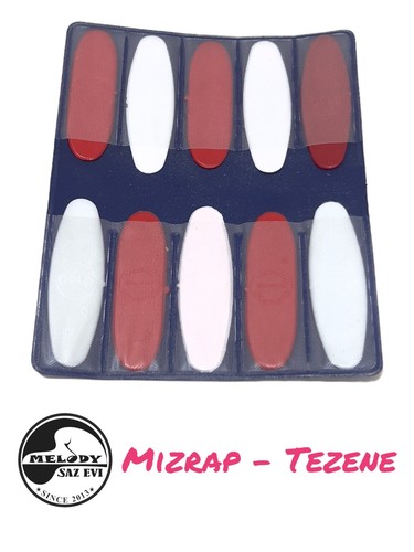 Saz baglama tezene - saz, mizrap