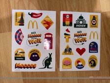 Mcdonalds aufkleber mecces - aufkleber,