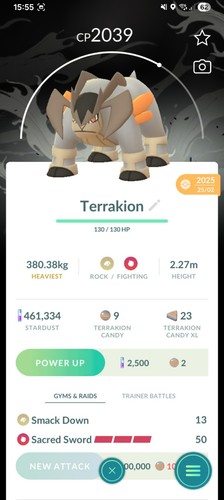 Terrakion pokemon mit specual - pokemon,