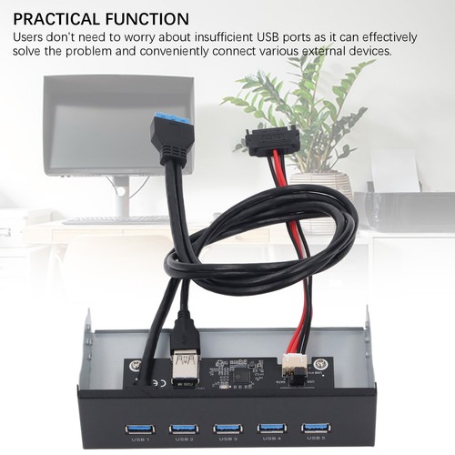Front panel usb - front, hub