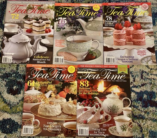 Tea time magazine lot - lot, 5