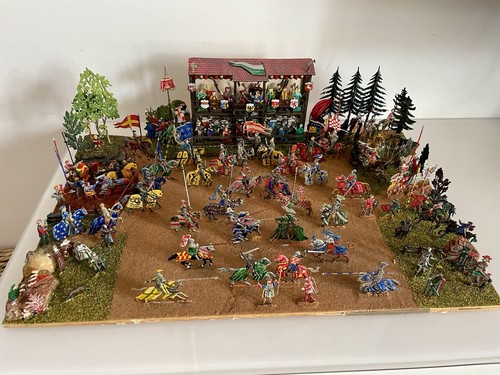 Diorama ritter zinn - diorama,