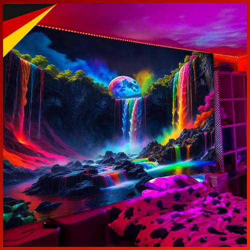 Wandteppich wasserfall - wandteppich,