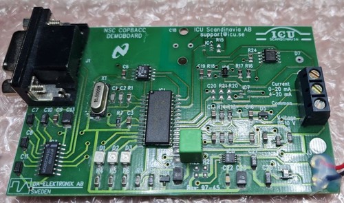 Nsc cop8acc demoboard 8bit - cop8acc,