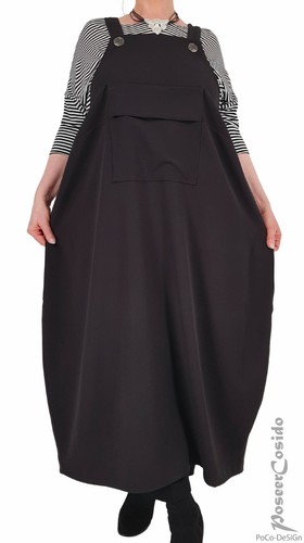 Poco lagenlook ballon kleid - lagenlook, ballon-kleid