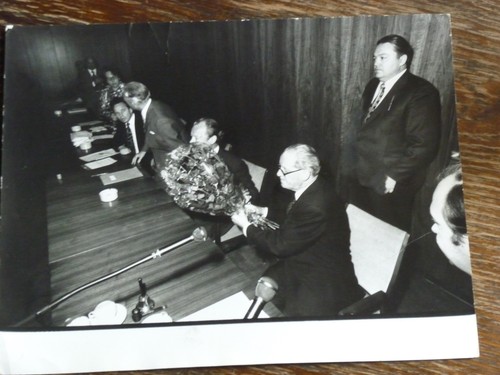 Original foto rücktritt - rücktritt, von