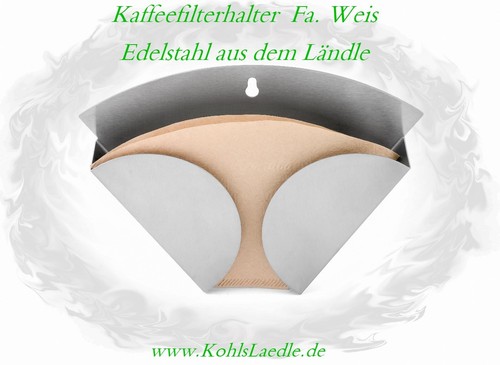 Kaffeefilterhalter weis - fa.,