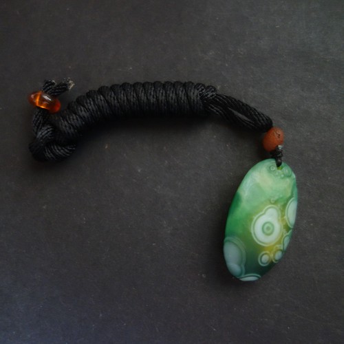 Amulett kette aus nepal - aus,