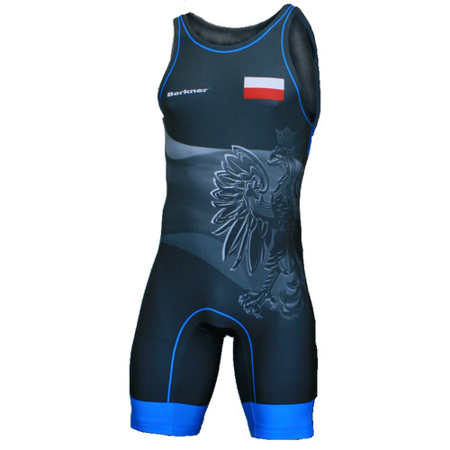Herren polen wrestling singlet - wrestling,