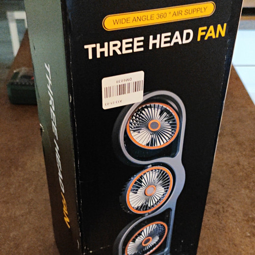 Three head fan tischventilator - three,