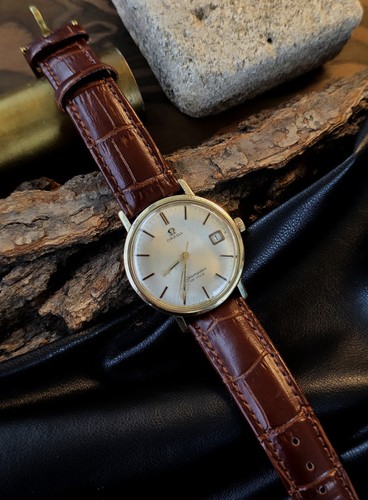Omega seamaster ville 14k - seamaster, ville,